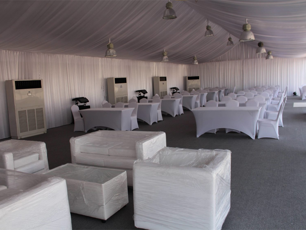 Temporary structure fit-out services in UAE