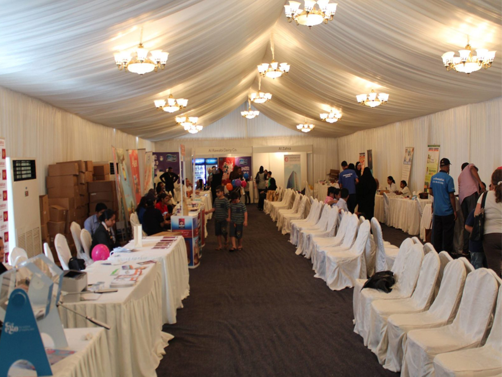 Custom fit-out solutions by Al Mumtaz Tents