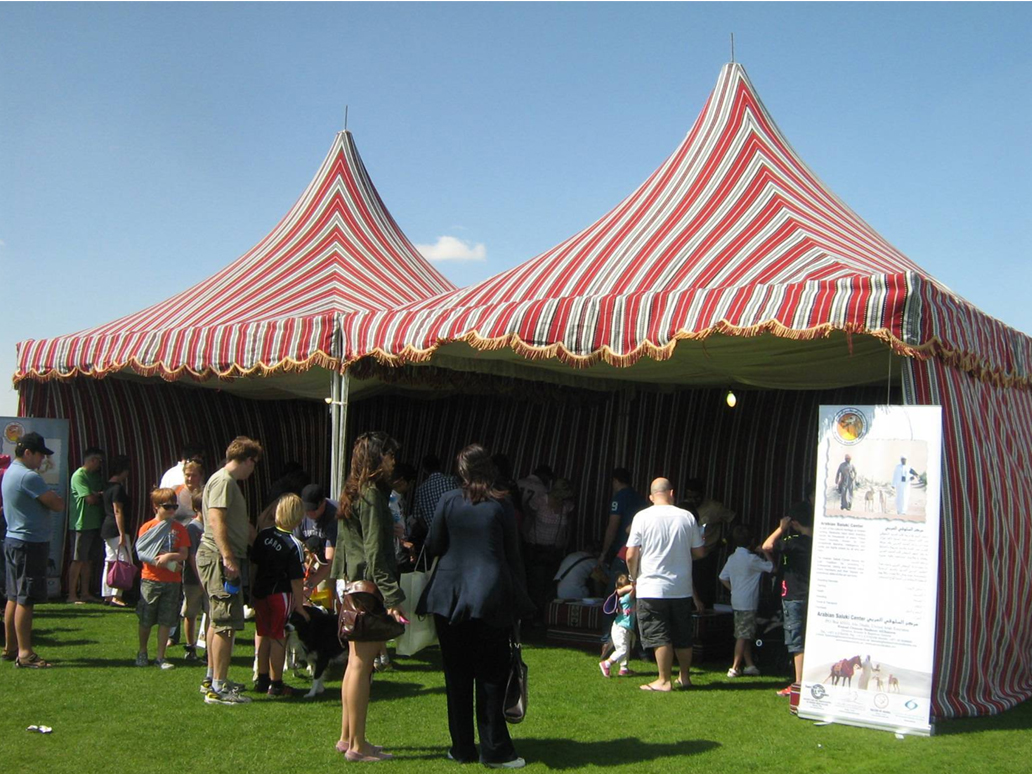 Outdoor rental tents for events in UAE