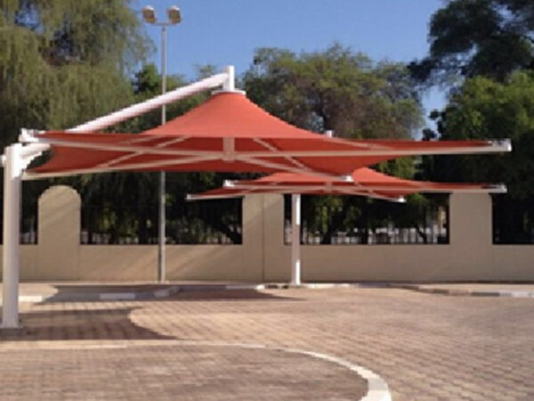 Unipole Car Parking Shades